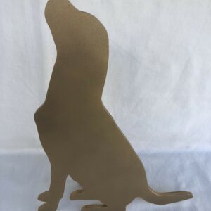 Odinson Steel Art Dog 2 - Golden Retriever - Front