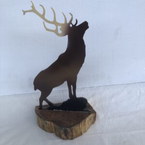 Odinson Steel Art Stag - Mounted