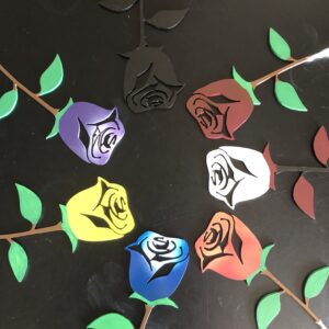 Odinson Steel Art Roses