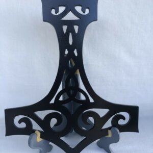 Odinson Steel Art Large Mjolnir - Black