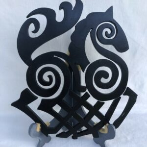 Odinson Steel Art Sleipnir - Black