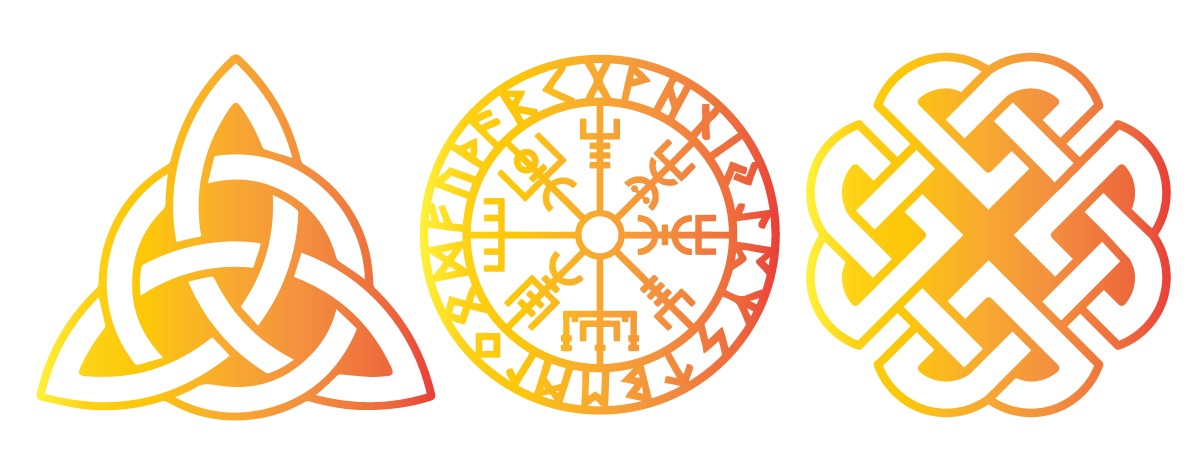 Viking symbol banner